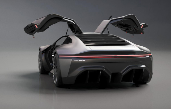 En 2021, le designer Angel Guerra imaginait une version moderne de la DeLorean DMC-12 de Retour vers le futur. Lire l’article.