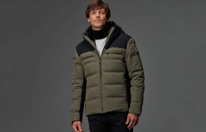 La veste Whistler, ouatée de fausse fourrure moelleuse et chaude.