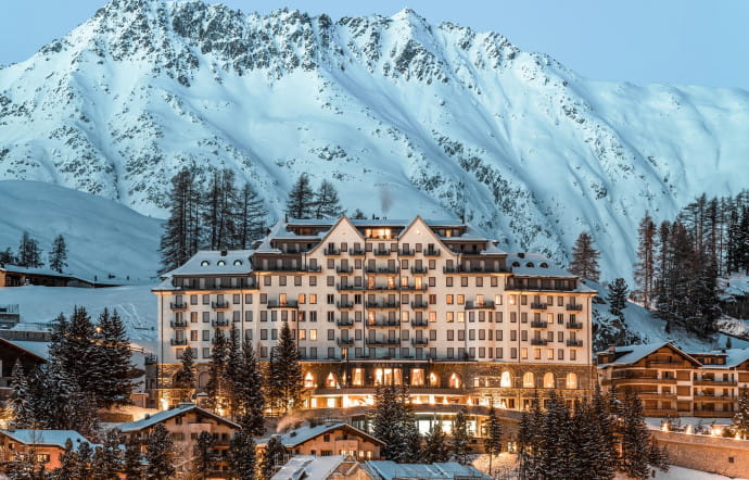 Saint-Moritz, Suisse.