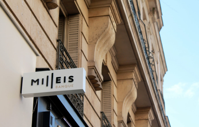 Avec des agences située en hyper-centre-ville, Milleis mise sur la proximité.