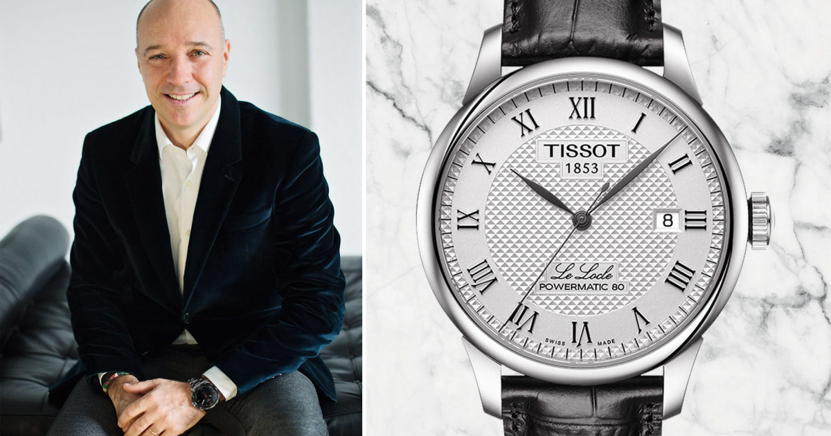 Horlogerie Sylvain Dolla le nouveau visage de Tissot