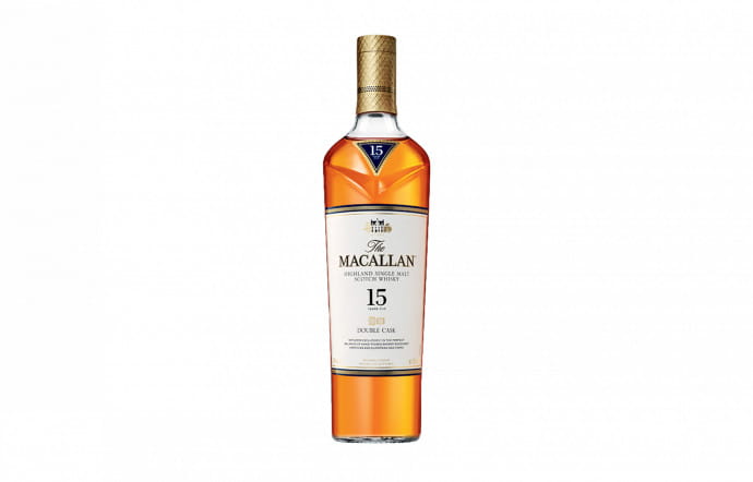 THE MACALLAN DOUBLE CASK. AGE : 15 ANS. PRIX : 165 €.