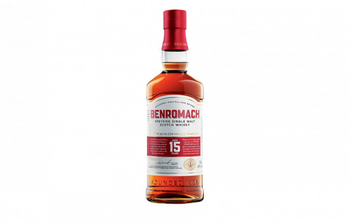 BENROMACH. AGE : 15 ANS. PRIX : 92 €.