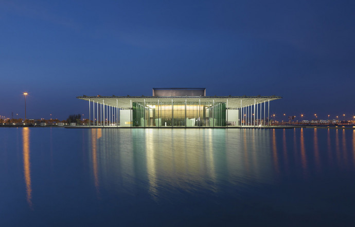 Le théâtre national de Bahreïn, à Manama, d’Architecturestudio.