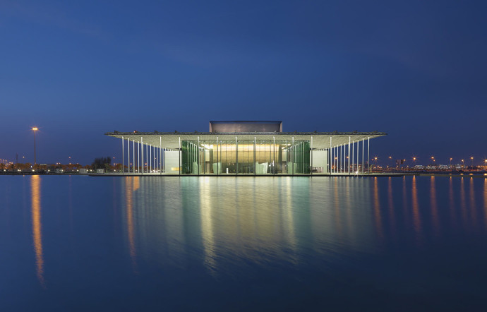 Le théâtre national de Bahreïn, à Manama, d’Architecturestudio.