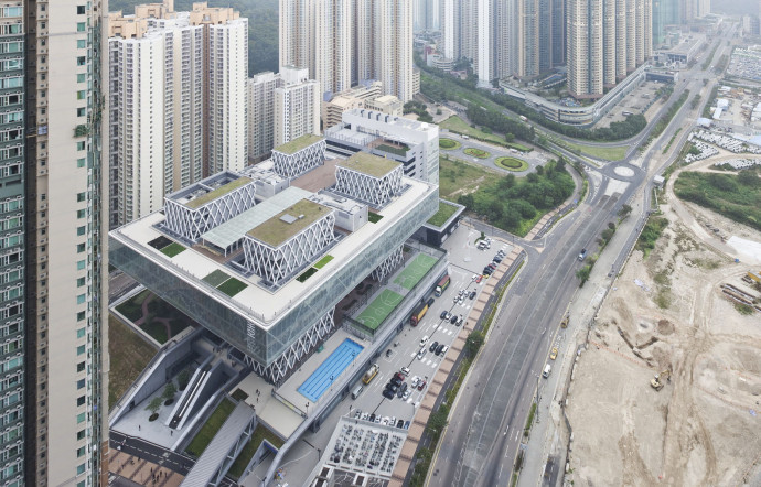 L’Institut du design de Hong Kong, de Coldefy.