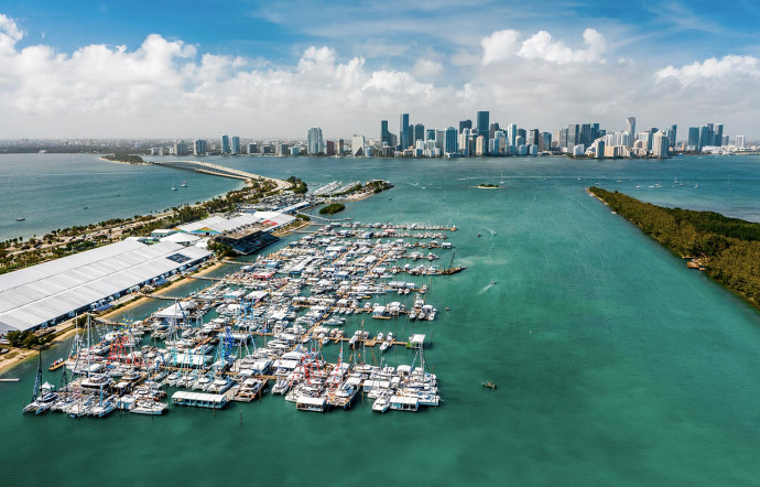 Les marques du groupe étaient présentes sur le plus grand salon nautique américain, le Miami International Boat Show, qui a accueilli près de 100 000 visiteurs en février 2020.