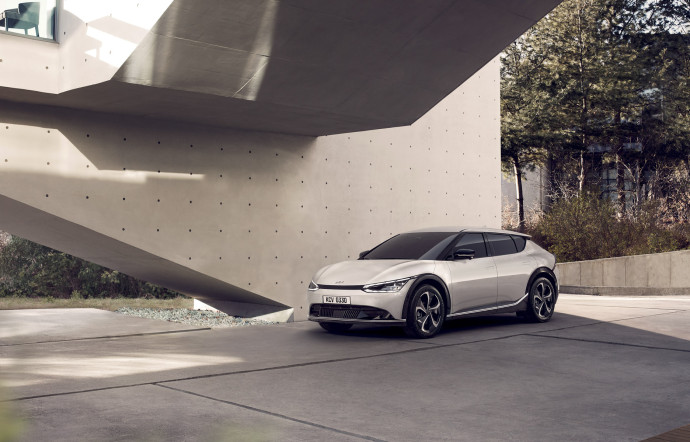 La Kia EV6.