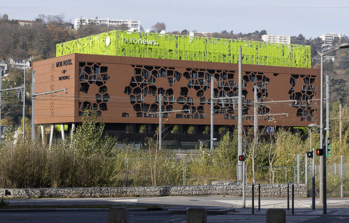Le siège d’Euronews à Confluence.