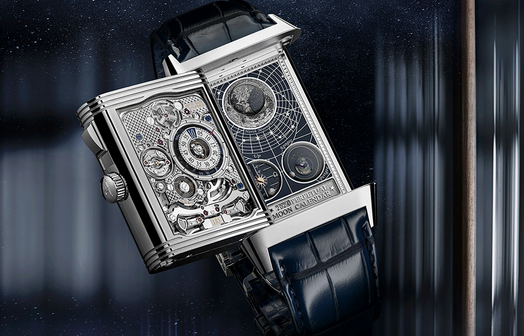 Première montre à 4 faces, elle a été présentée lors de l’édition 2021 du salon Watches and Wonders.