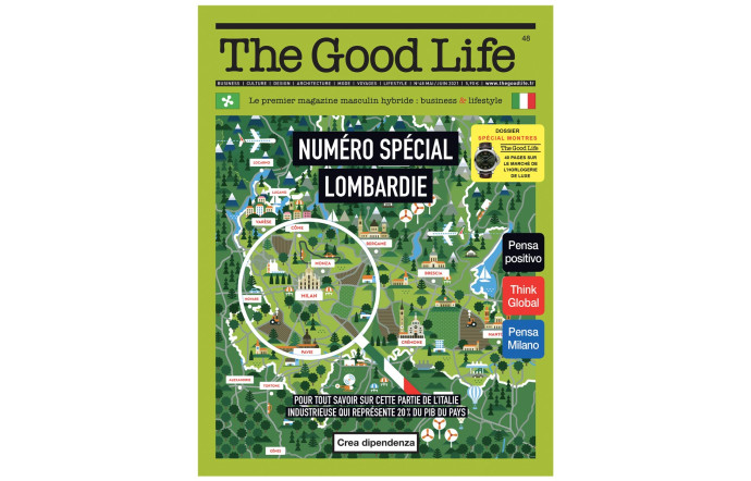The Good Life N°48, spécial Lombardie, en kiosque et sur The Good Concept Store le 6 mai.
