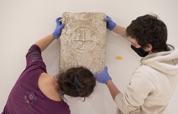 Lors de notre reportage, les équipes d’Aïnu travaillaient sur le chantier de rénovation du musée Carnavalet, achevé au printemps.