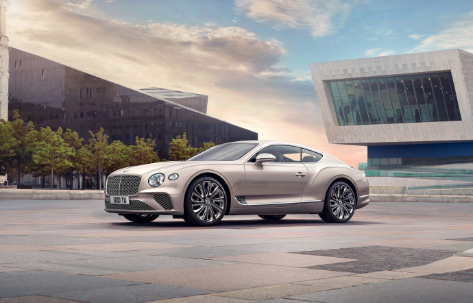Parapluie Voiture Pliant Automatique - Protection Solaire & Anti-Pluie - Compatible Bentley Continental 2018-2023 - Tissu Haute Densité