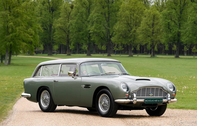 L’Aston Martin DB5 Vantage break, un modèle unique.