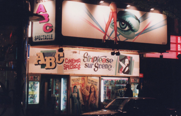 Le cinéma porno ABC, à Bruxelles.