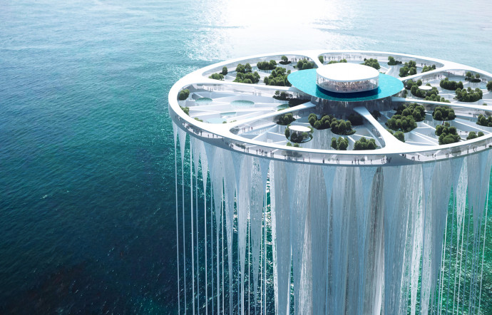 New City Center Landmark, Shenzhen, Sou Fujimoto.