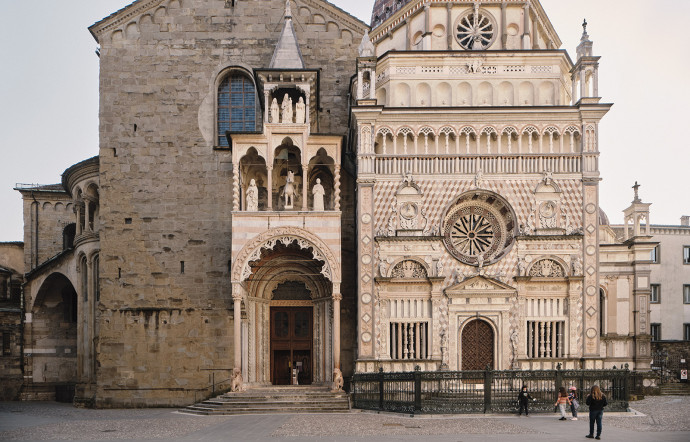 La Basilique Santa Maria Maggiore abrite le tombeau du compositeur et illustre ambassadeur de la ville : Gaetano Donizetti.