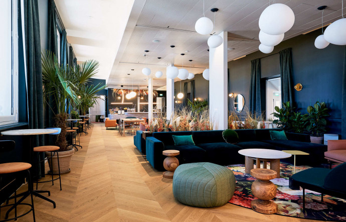Le salon du Morning Concorde, au deuxième étage de l’Hôtel de la Marine.