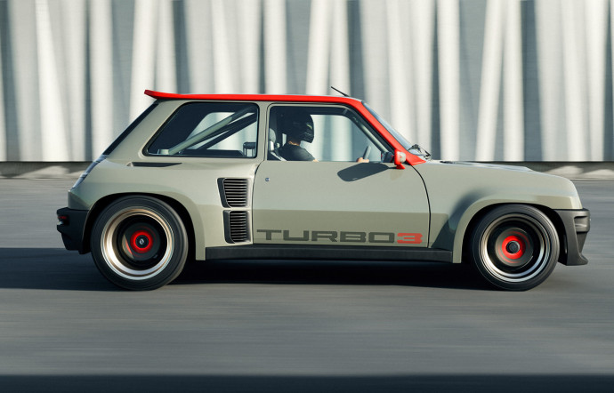 La Renault 5 Turbo 3, imaginée par Légende Automobiles.