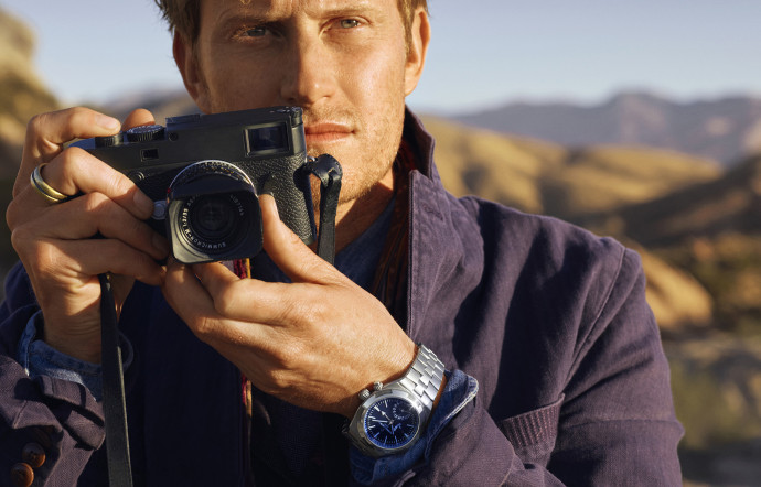 En 2019, Vacheron Constantin a créé une montre Overseas Dual Time en titane à l’intention de l’alpiniste et photographe américain Cory Richards.