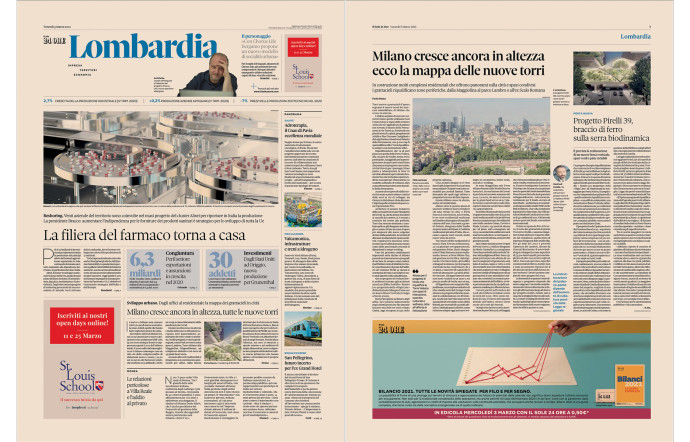 Le quotidien Il Sole 24 Ore est le titre de référence en Italie dans le domaine de l’économie et de la finance.