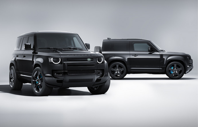 Le Land Rover Defender V8 Bond Edition.