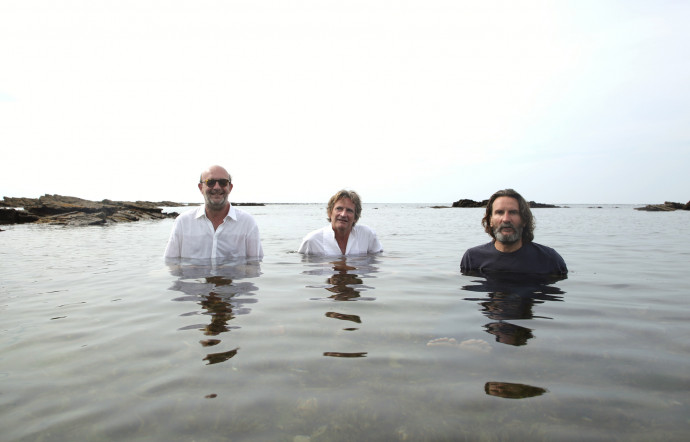 Les trois fondateurs de Le Philtre Organic Vodka.