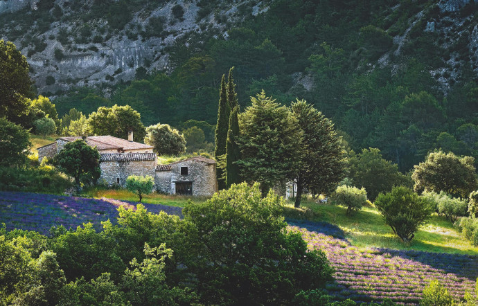 Un mas provençal près de Gordes.