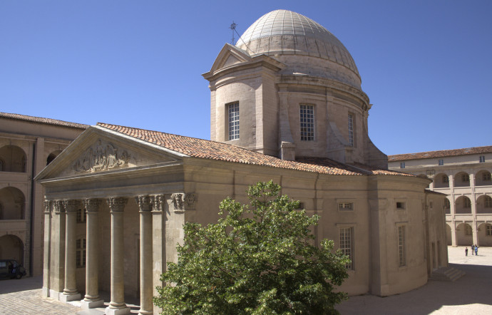 La Vieille Charité, ancien hospice de Marseille où l’on enfermait les indigents au XVIIe siècle.