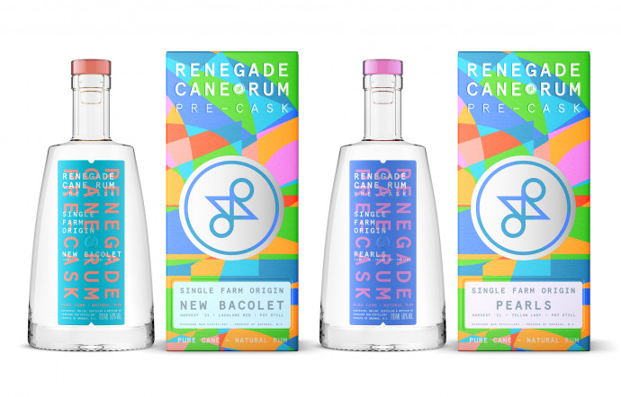 Les premiers rhums sortis d’alambics par Renegade. renegaderum.com