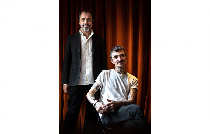 Arnaud Frisch, patron du groupe Assembly, et Guillaume Sanchez, chef du Silencio des Près.