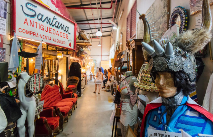 Mercado de las Pulgas̭ : av. Dorrego, 1650.