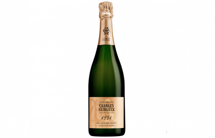 Charles Heidsieck. Type : Collection Crayères Millésime 1981. Prix : 500 €.