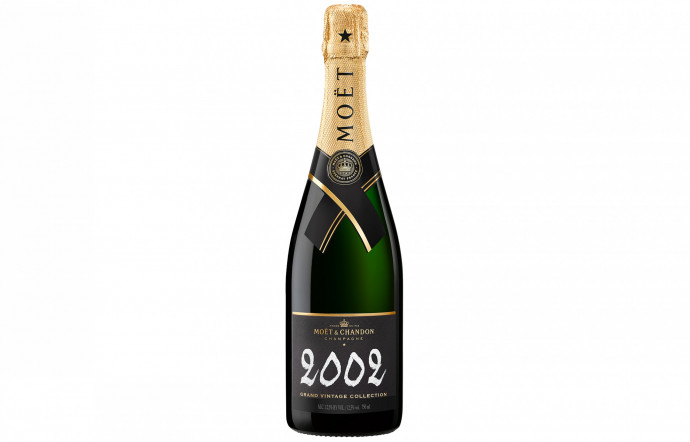 Moët & Chandon. Type : Grand Vintage Collection 2002. Prix : 120 €.