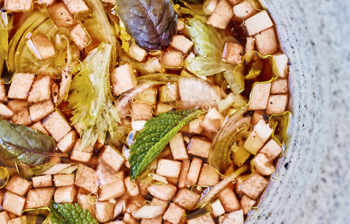 Recette : LE BOUILLON BONHEUR par Sylvestre Wahid