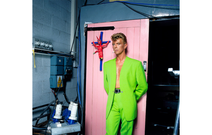 David Bowie, collection Les Cow-boys prêt-à-porter printemps‑été 1992.