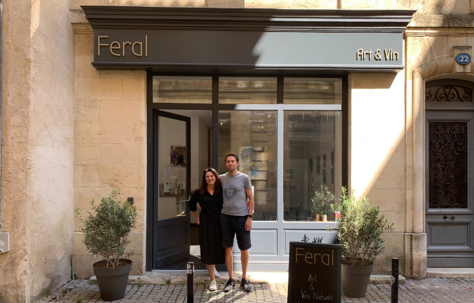 Feral, 22, rue Buhan, Bordeaux. feralartetvin.com – Instagram