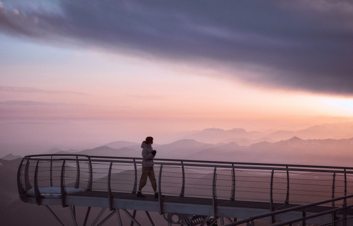 La campagne Pyrenex, shootée depuis l’observatoire du pic du Midi.