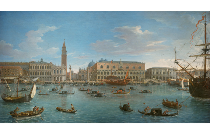 Vista di Venezia dall’isola di San Giorgio, Vanvitelli, 1696. – 5 expos de Paris à Milan