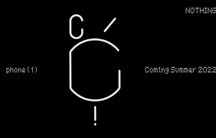 Le teasing cryptique du design du Nothing phone (1).