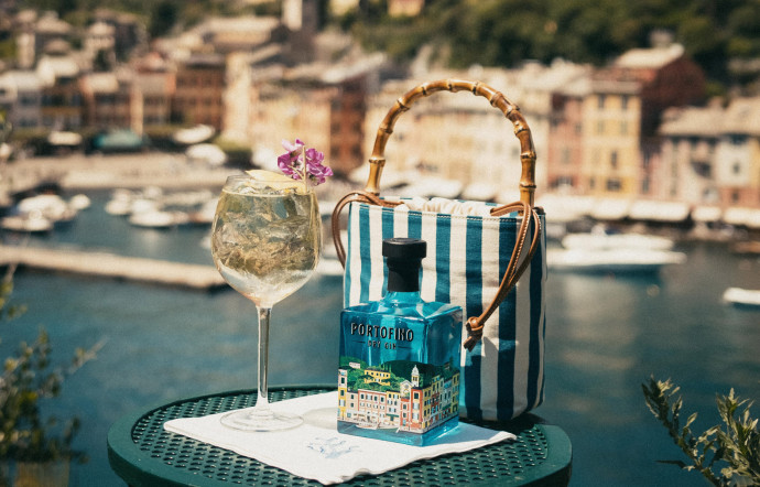 Le gin italien Portofino.