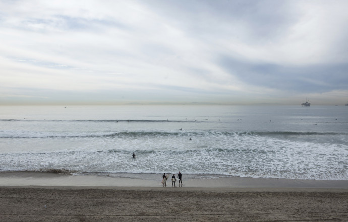 La plage de Santa Monica.