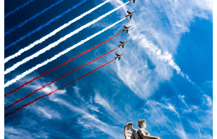 La Patrouille de France photographiée par Thierry Jadot.