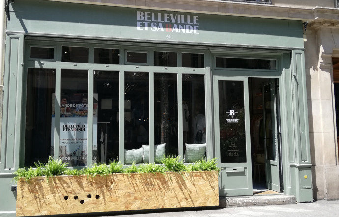 Belleville et sa bande, 9 rue Française (Paris 2e), bellevilleetsabande.fr