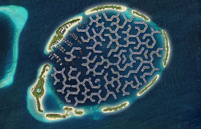 Maldives une ville flottante en 2024 pour lutter contre la submersion - the good life