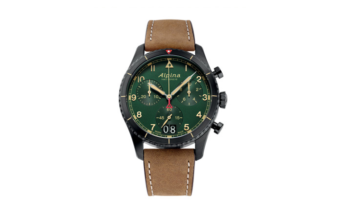 Alpina, 950 €. – Nos 6 montres d’aviateur préférées du moment