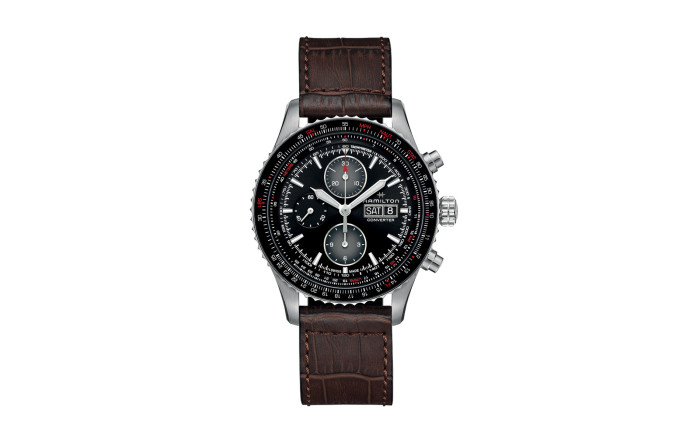 Hamilton, 1 995 €. – Nos 6 montres d’aviateur préférées du moment