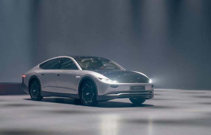 La voiture électrique Lightyear 0.