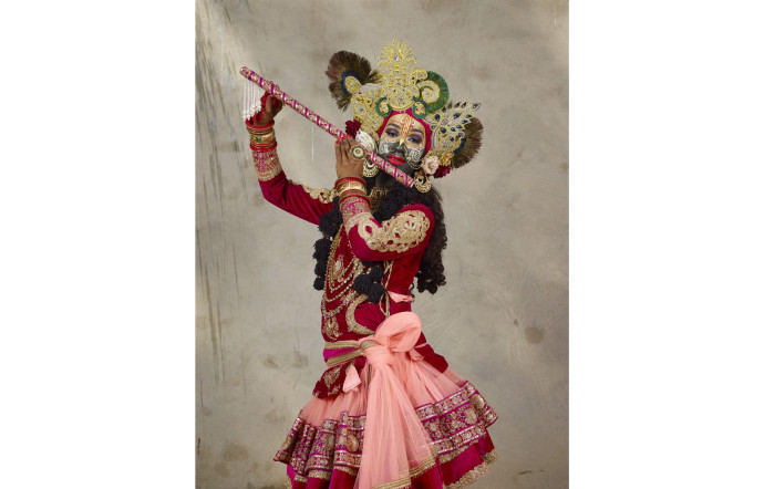 Krishna, Ras Leela, série AAM AASTHA, Delhi, Inde, Charles Fréger.