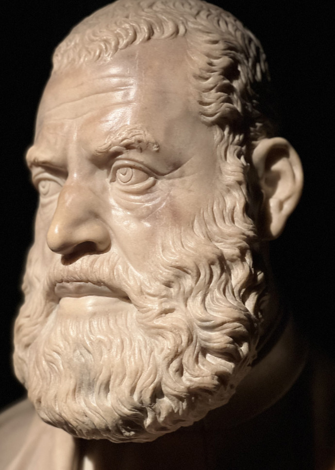 Les portraits en marbre de la collection Ca’d’oro sont saisissants de psychologie.